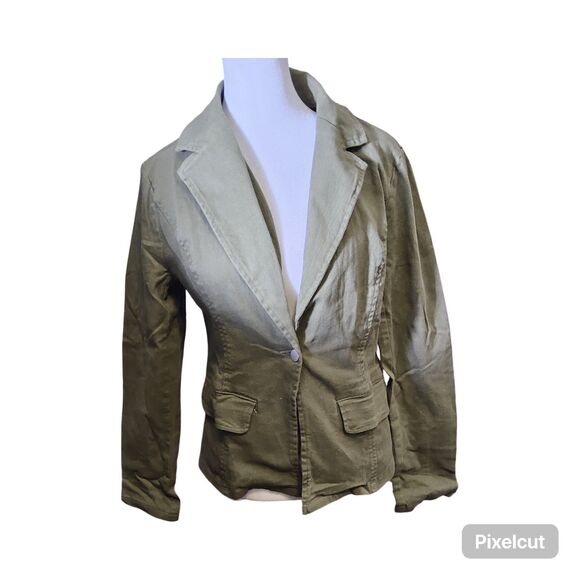NWOT Size X Small Allegra K  Green Jacket - Picture 1 of 10